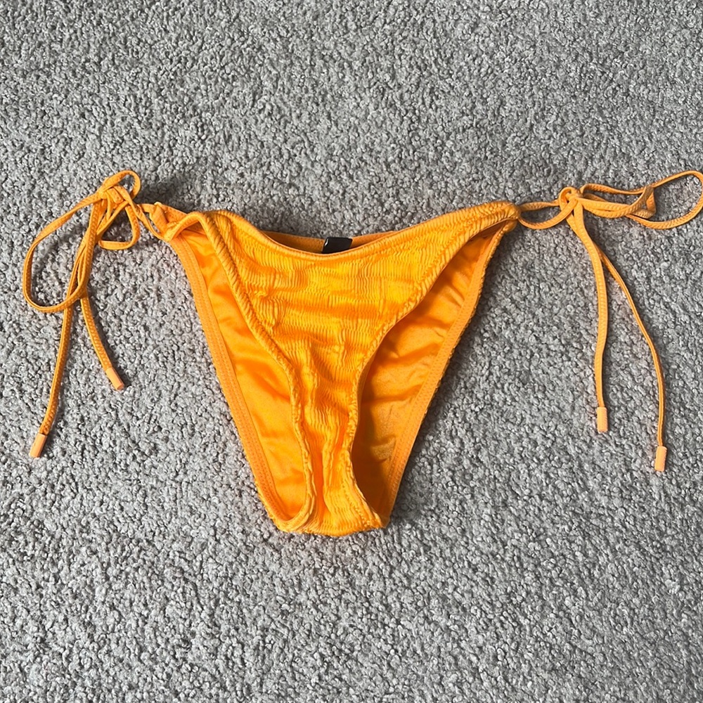 Triangl Ruched Bikini Bottom
